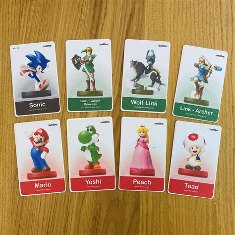 Printable Amiibo Cards